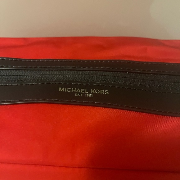 Michael Kors Kent Men's Nylon large Toiletry Holder Travel Case Bag - Picture 8 of 11